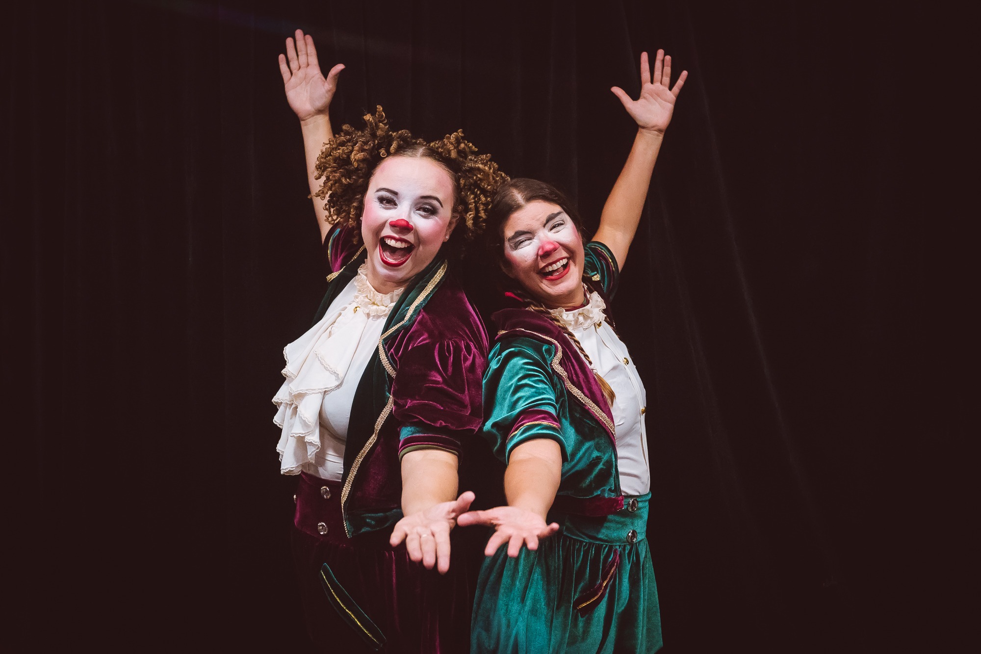 Bituca and Ratinha clown duo